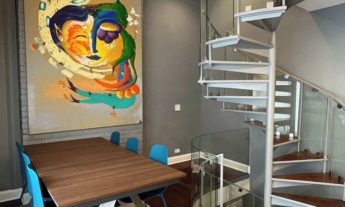 Mid-North District Casa | 3-Story Townhome, Free Parking, Private Patio, Washer-Dryer