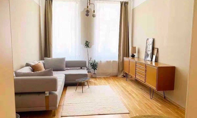 Suedvorstadt Apartamento | 3-Zi Wohnung für 5 Pers., Balkon, Hunde willkommen