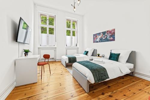 Cottbus Apartamento | 3 Zimmer Apartment ,6 Betten, Wohnküche nahe Hauptbahnhof&Parkplatz