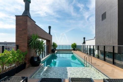 Bombas Apartamento | 308 Apart Villa Francione com piscina aquecida