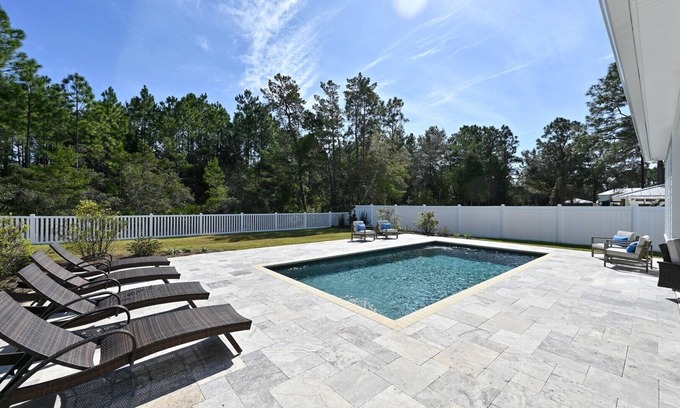 Seacrest Casa | 30A Pet Friendly Beach House - Private Pool, Fenced Yard, Free Golf, Sleeps 14