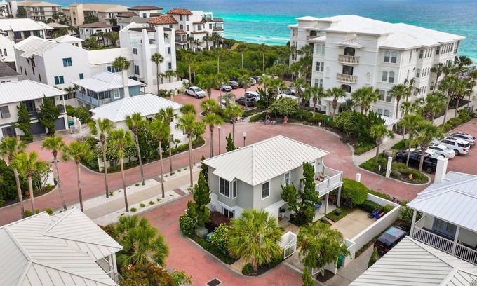 Rosemary Beach Casa | 30A Sunset Beach House Villa Infinity, Beachside, Gulf Front Pool, Pet Friendly