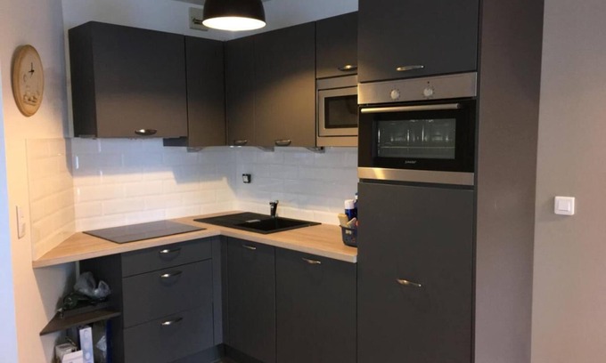 Eaux-Bonnes Apartamento | A 30m de las pistas de esquí, 3.o piso, vista pistas, balcón, tv, 55m², Gourette