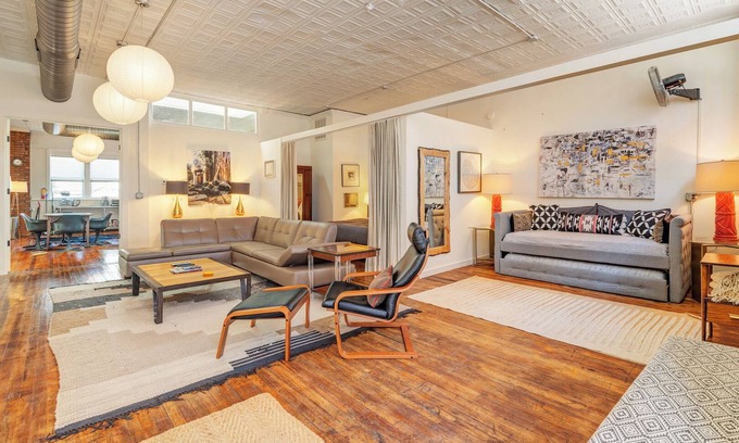 Downtown Asheville Apartamento | Loft de alto diseño en el histórico Downtown Alley 33 Carolina Lane