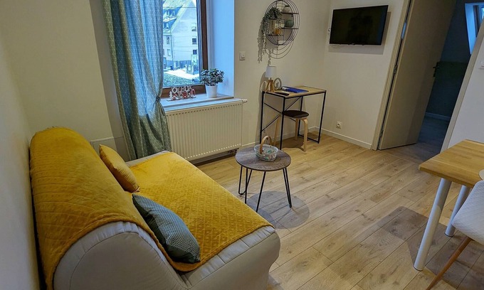 Soultz-Haut-Rhin Apartamento | Welcome to our air-conditioned apartment for 2 people