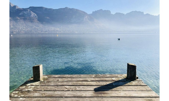 Sevrier Apartamento | 35m2 studio with pool and lake view