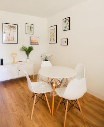 La Celle-sous-Gouzon Apartamento | 36 m2 2-room apartment, parking, fiber internet, near metro, Literie Bultex