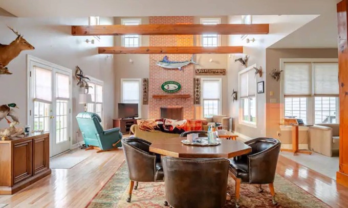 Crocheron Casa | 365-degree waterfront views. Quiet property bordering Blackwater River Refuge.