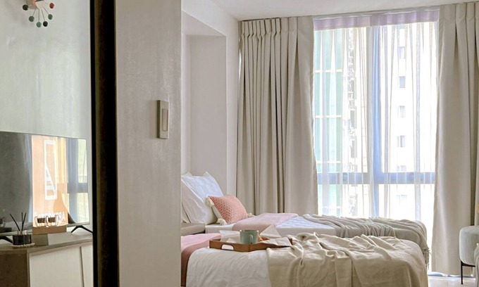 Cebu Apartamento | 38 Park Avenue New Luxury Chic Studio Skyline Home