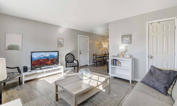 Southeast Colorado Springs Casa | 3BD | Spacious Backyard w Hot Tub Tranquil Haven