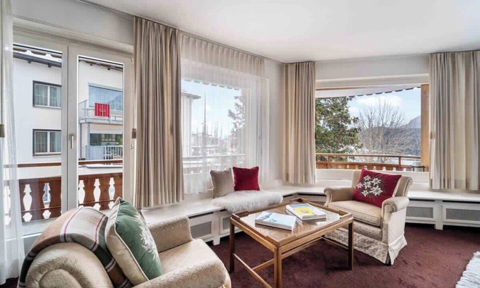 St. Moritz Apartamento | 3bedr apt, private parking and slopes access