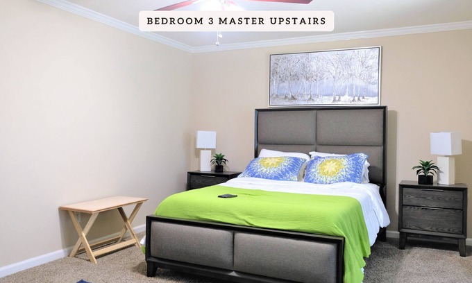 Stafford Casa | 3Bedrooms,5 Beds ❤ Near Downtown