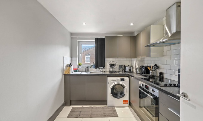 Island Gardens Apartamento | 3br-sleeps8-canarywharf-cinemabedroom