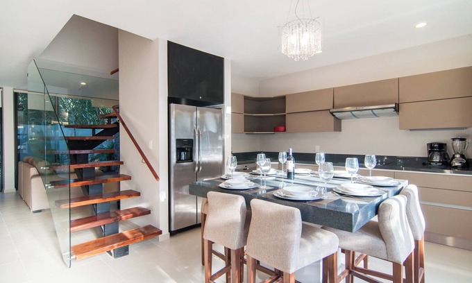 Playa Paraiso Casa | 3BR Villa in Aldea Zama. Gated community 2 Pools Central near beach & town