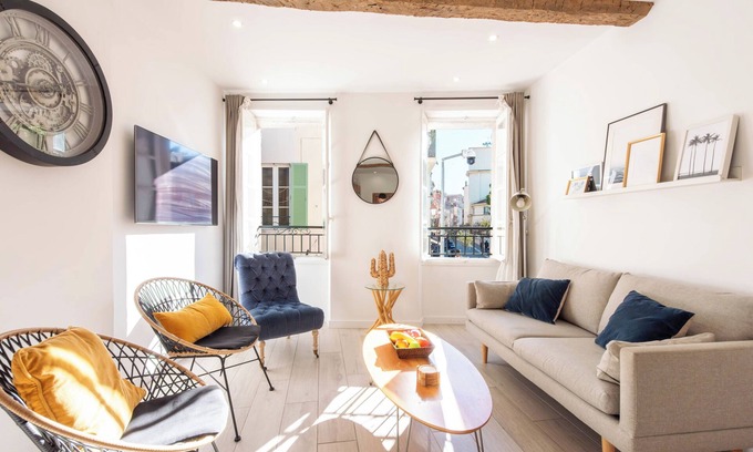 Le Suquet Apartamento | 3P Central Cannes Suquet