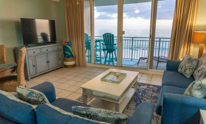 Panama City Beach Condominio | EMERALD BEACH 3RD PISO / MISMO QUE CAMINAR DE ESTACIONAMIENTO, ¡NO ESPERE AL ELEVADOR!