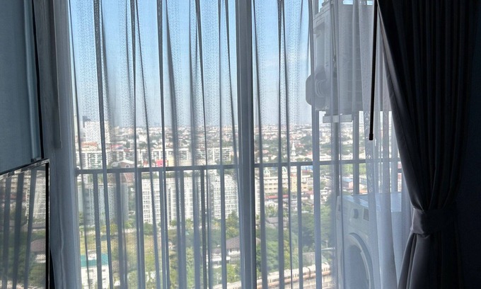 Suan Luang Condominio | #4 29sqm 1-bedroom condo with pool, fitness, WiFi, AC in Bangkok