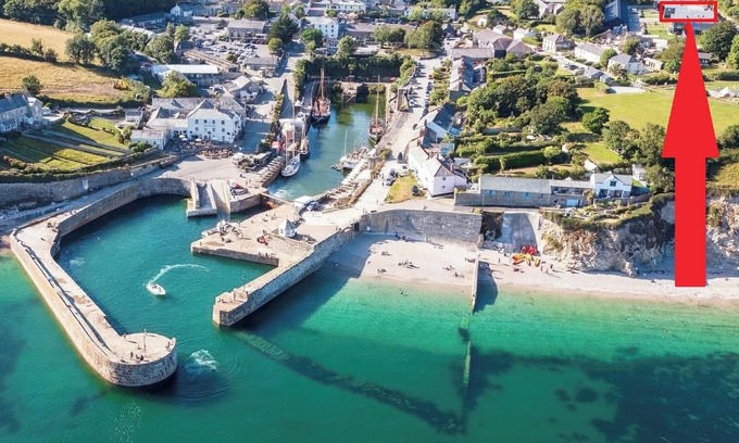 Charlestown Cabaña | Alojamiento de 4 habitaciones en Charlestown and Duporth