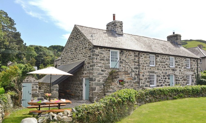 Llwyngwril Cabaña | Alojamiento de 4 habitaciones en Llwyngwril, cerca de Aberdovey