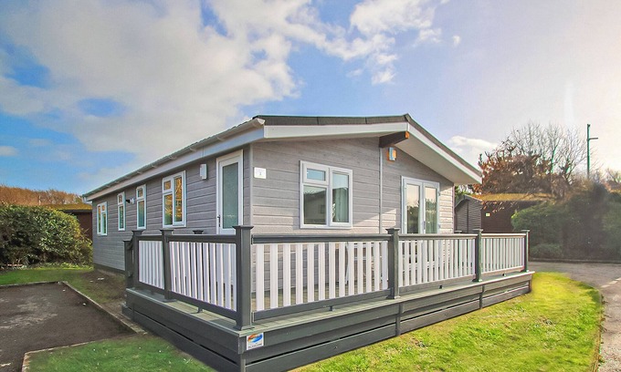 New Forest District Chalet De Esquí | Alojamiento de 4 habitaciones en Milford-on-Sea, Nr Lymington