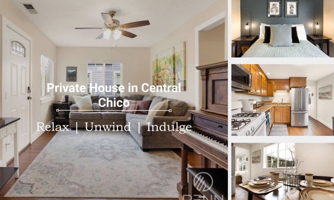 Chico Casa | 4 bedroom Private House in Central Chico