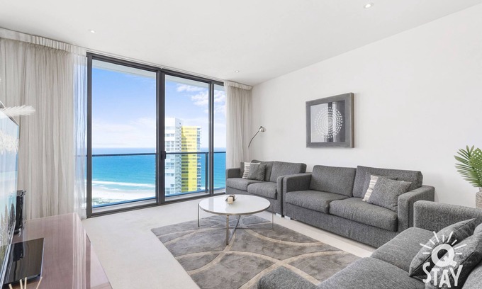 Broadbeach Apartamento | 4 Bedroom Sub Penthouse High Floor, Ocean Views