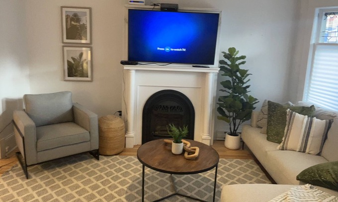 South End Casa | 4 Bedroom Urban Main floor Apartment in House!