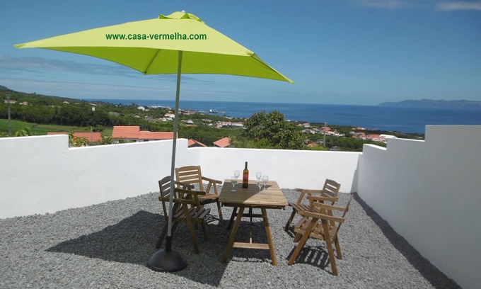 Sao Roque do Pico Villa | 4 habitaciones y excelente vista