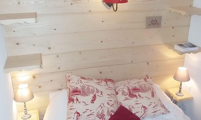 La Toussuire Casa | Apartamento para 4 personas en la montaña.