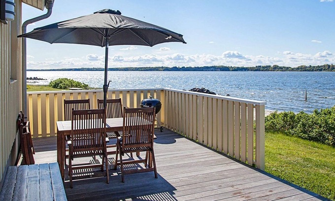 Hvalpsund Casa | Pintoresca casa de vacaciones con terraza en Jutlandia