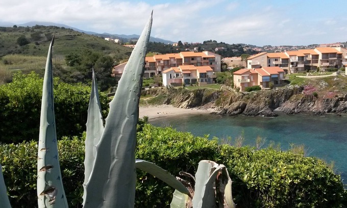 Port-Vendres Villa | Villa 4 personas excepcional vista al mar con playa a 100 metros