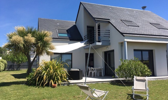 Baden Casa | Cómoda casa en el Golfo de Morbihan, a 400 m de la playa y del muelle.