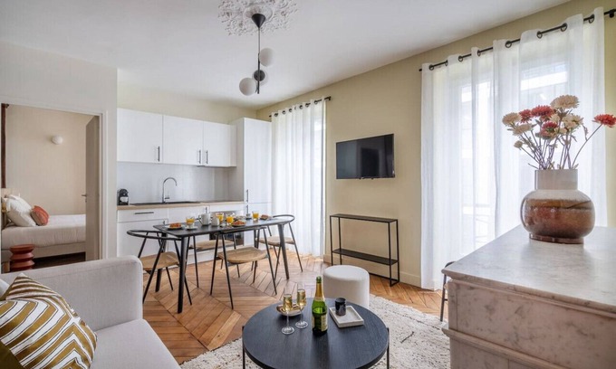 Faubourg-du-Roule Apartamento | 4.two Bedrooms#champs Elysées#arc de Triomphe#ac