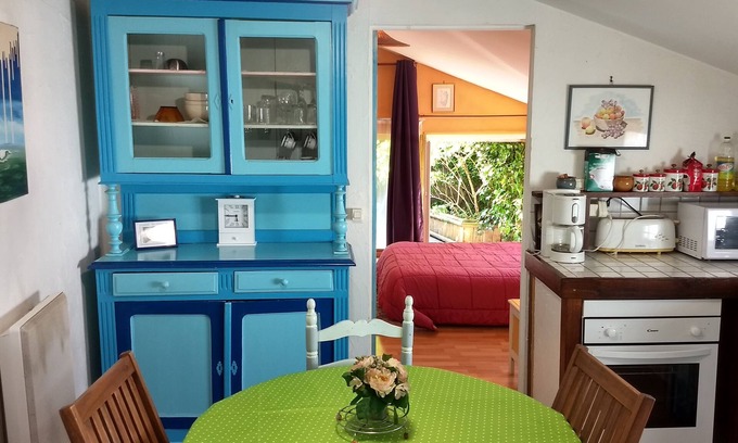 Saumur Apartamento | Apartamento de 40m2 1er piso, cerca del centro de Saumur