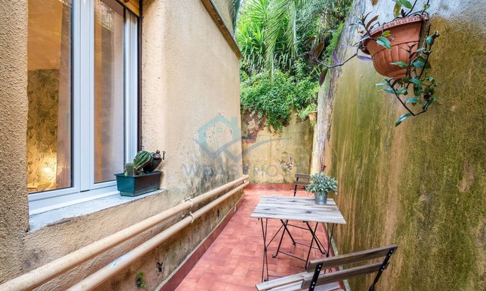 Suburbio XI della Vittoria Apartamento | 42 - Augusto Conti · Tiny secret garden in Trionfa