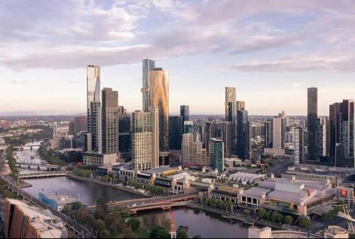Docklands Apartamento | 44D Stunning Ocean view 3Bedroom Abnb Apartment with Free parking