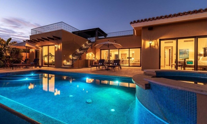 Los Cabos Casa | 4BD Diamante: Spacious Patio and Private Pool
