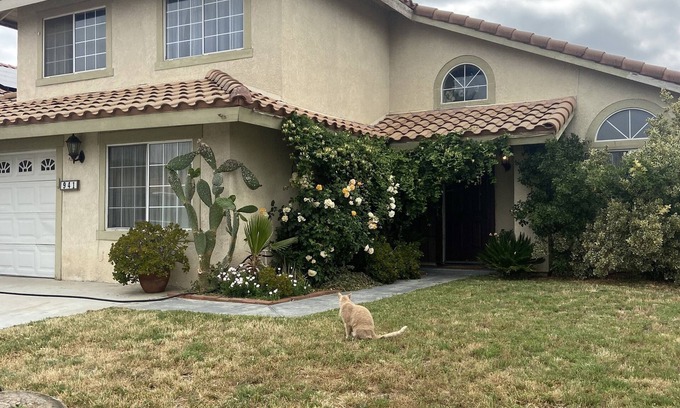 San Jacinto Casa | 4Br, 2100 sqft Beautiful Bungalow in San Jacinto, California. Near MSJC.