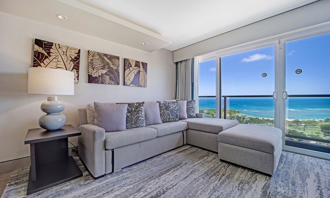 Ala Moana Condominio | 4br / 4. Suite Presidencial 5ba Ala Moana3307, ¡Espectaculares vistas al mar! ¡Reservar ahora!