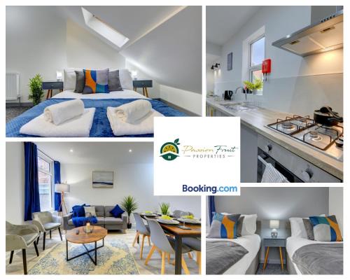 Coventry Apartamento | 5 Bedroom - 5 Ensuite Bathrooms, Sleeps 10, Close to Coventry City Centre, with Free Wi-Fi, Spacious Kitchen, Free Parking and Garden - 56HRC