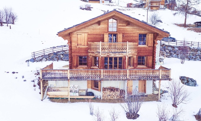 Granges Chalet De Esquí | 5 bedroom chalet in les masses - heremence