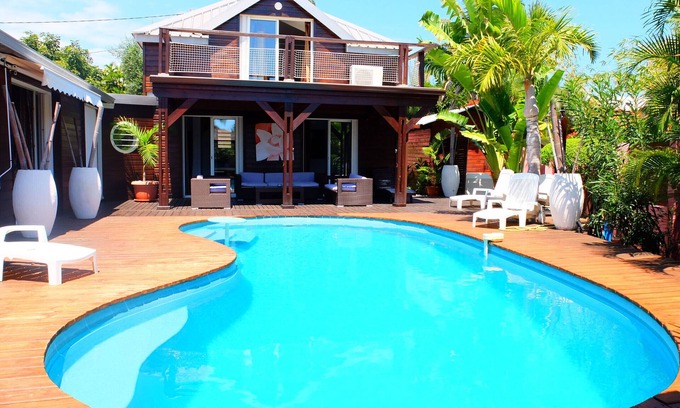 Grand Fond Villa | 5 * VILLA DE LUJO CON ENCANTO A 150M DE LA LAGUNA - ST GILLES LES BAINS - REUNION
