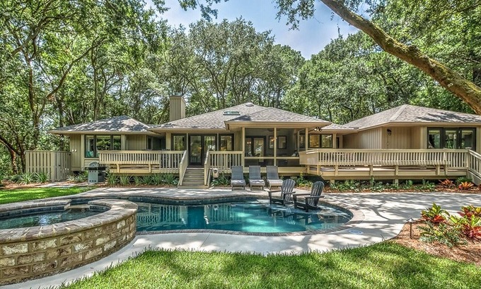 Palmetto Dunes Casa | 5 High Water - Stunning Coastal Home