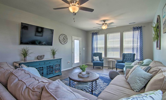 Millville Casa | 5 Mi to Bethany Beach Boardwalk: Home w/ Patio!