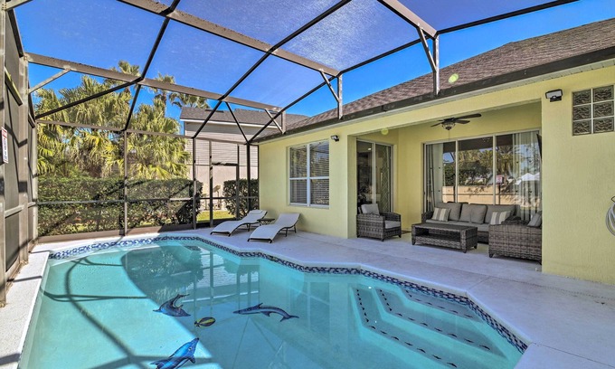Windsor Palms Villa | 5 Mi to Disney World: Retreat w/ Pool & Lanai!