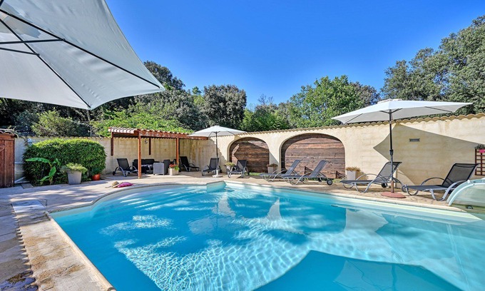 Anduze Cabaña | 5 minutes from the Bambouseraie. Cosy gîte 2/5 pers, air-conditioning, very nice amenities