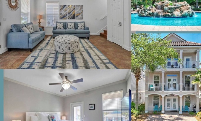 Villages of Crystal Beach Casa | ☛5 Minutes from the Beach★ Pool/ Hot Tub★ Stocked☚