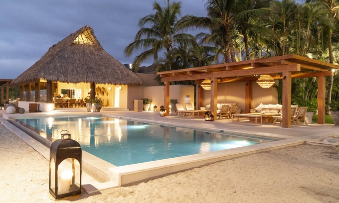 Punta de Mita Casa | Condominio de 5 * con vista al mar, resort PM interior, mucama, cocinero, carro de golf y SUV de 8 pases