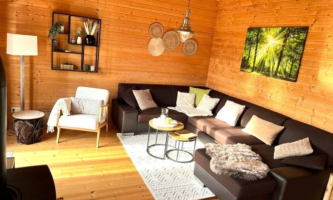 Rieden Casa | 5 star holiday home Susi fireplace, sauna and more