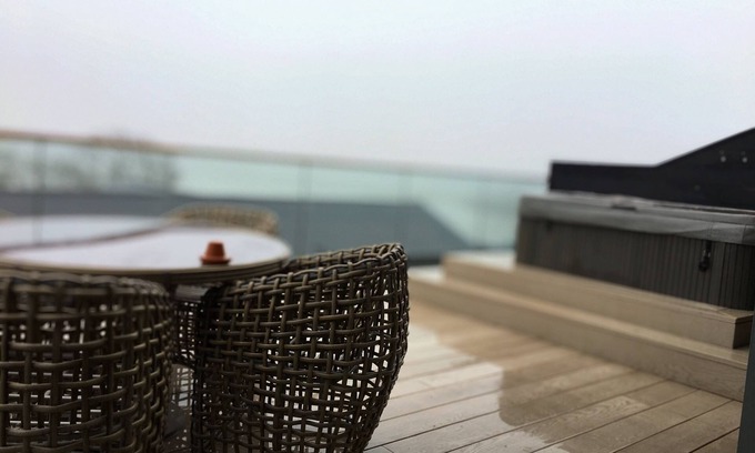 Laugharne Casa | Lodge de lujo de 5 estrellas con hermosas vistas al estuario de Taf